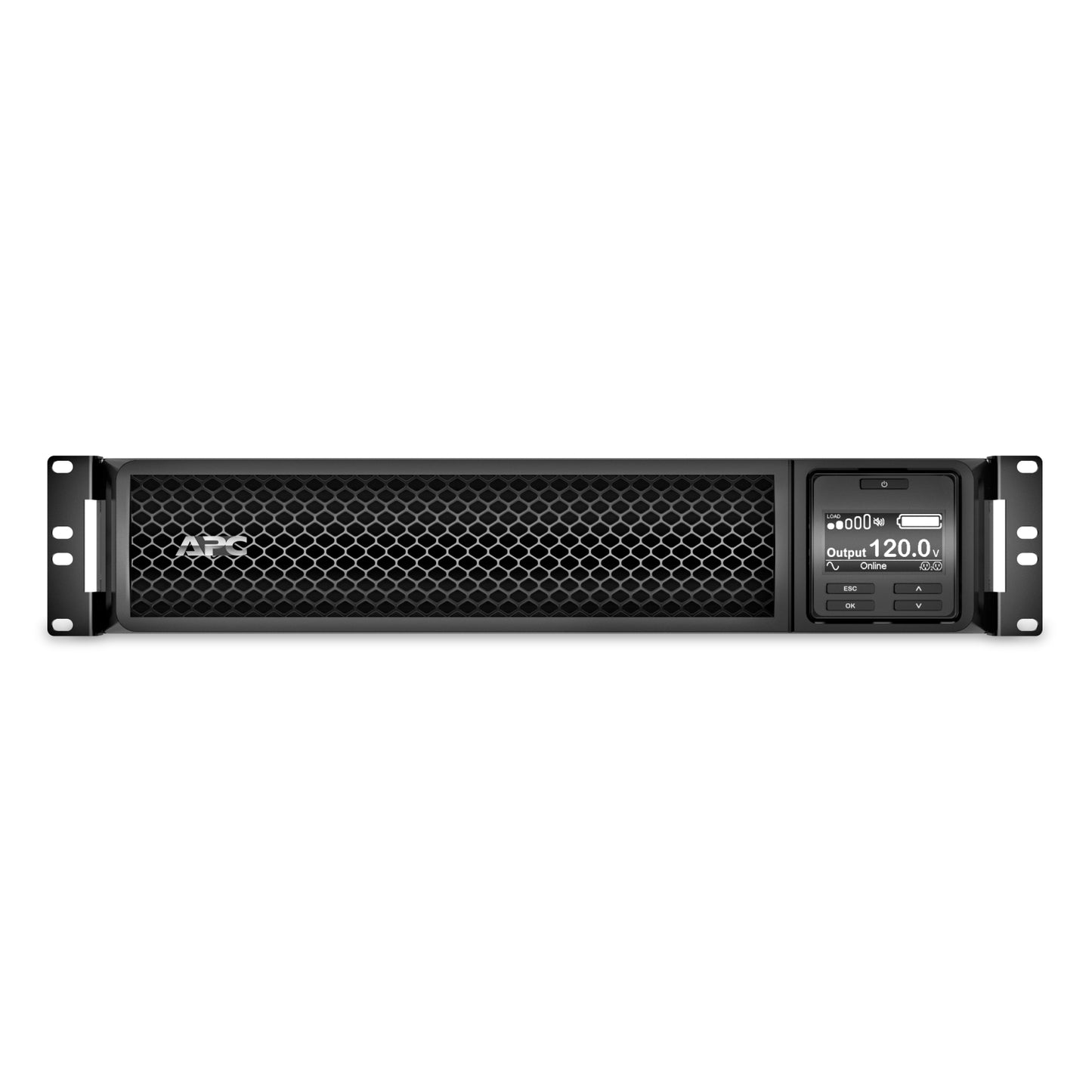 APC by Schneider Electric Smart-UPS SRT 1500VA RM 120V - SRT1500RMXLA - Double Conversion Online UPS, 120 V, Rack-mountable, Sine Wave, 2U, 120 V AC, Smart-UPS SRT, 5 Minute, 1.50 kVA/1.35 kW