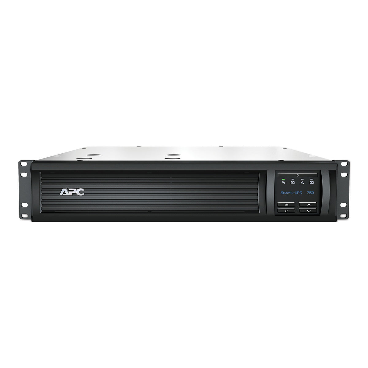 APC Smart-UPS SMT750RM2U 750 VA / 500 W Rack Line-Interactive UPS, Refurbished