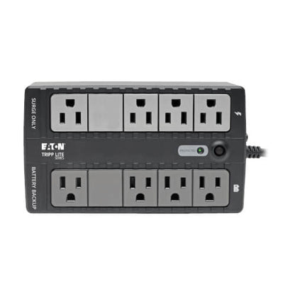 Tripp Lite INTERNET550SER 550VA / 275W Standby UPS — Angled view