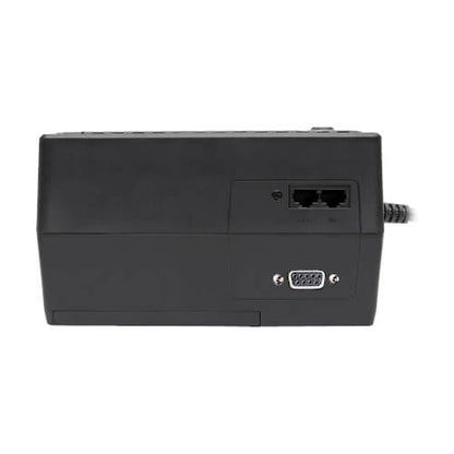Tripp Lite INTERNET550SER 550VA / 275W Standby UPS — Rear detail