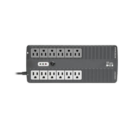 Tripp Lite INTERNET750U 750VA / 450W Standby UPS — Rear detail