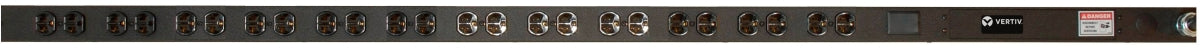 Vertiv Rack PDU - 0U, 120V, 20A, L5-20P, (24) 5-20R, Basic Standard