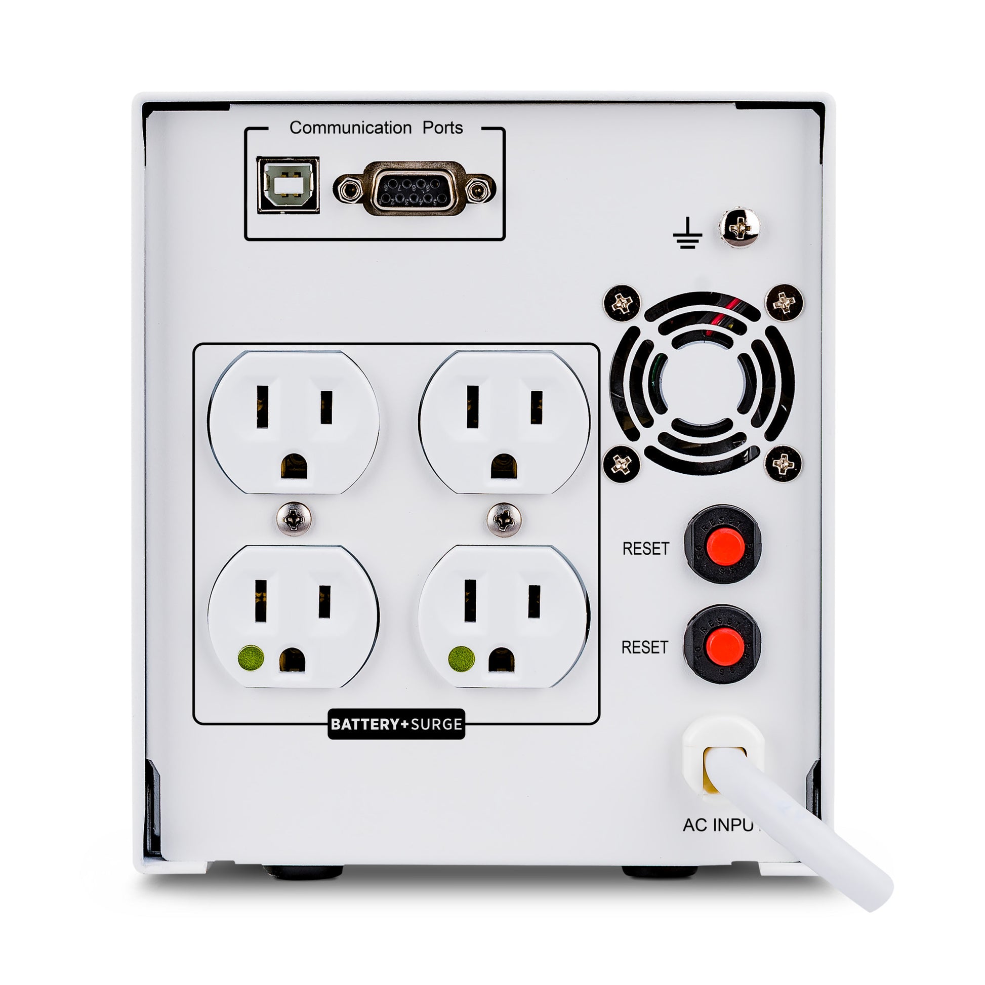 CyberPower M550L 550VA / 440W Line Interactive UPS (Mini-Tower) — In use