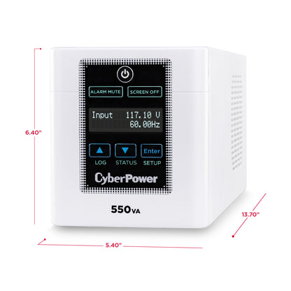 CyberPower M550L 550VA / 440W Line Interactive UPS (Mini-Tower) — Feature detail