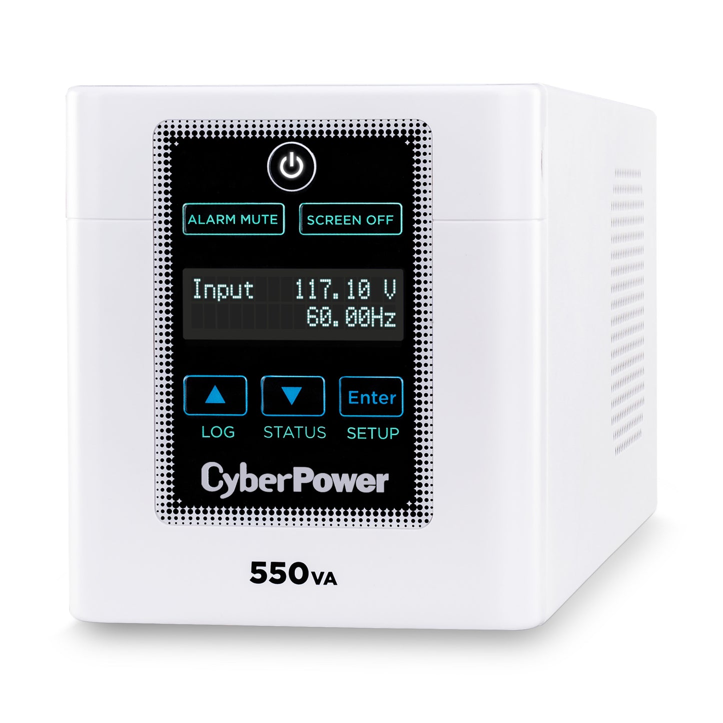 CyberPower M550L 550VA / 440W Line Interactive UPS (Mini-Tower) — Right angle
