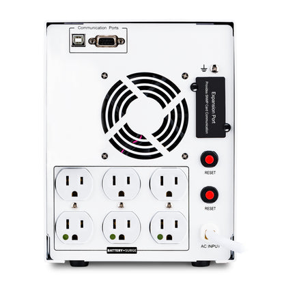 CyberPower M750L 750VA / 600W Line Interactive UPS (Mini-Tower) — In use