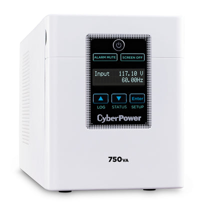 CyberPower M750L 750VA / 600W Line Interactive UPS (Mini-Tower) — Right angle