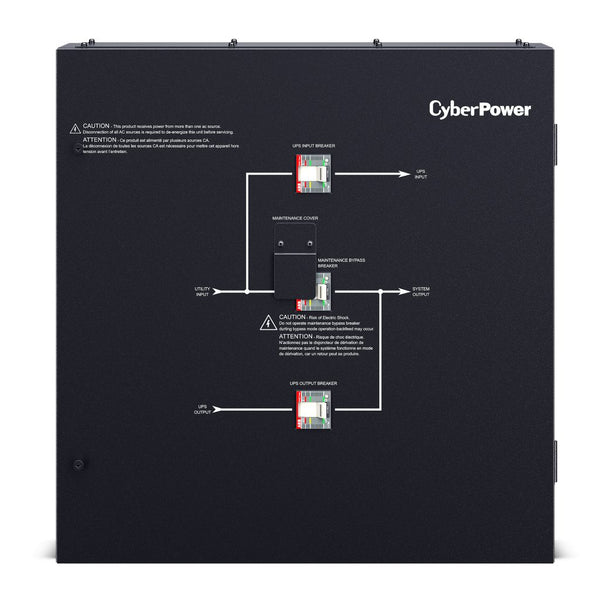 Commutateur de transfert / dérivation de maintenance CyberPower 3-Phase Modular (MBS100D5B)