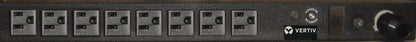 Vertiv Rack PDU - 0U/1U, 120V, 15A, 5-15P, (8) 5-15R, Basic Standard