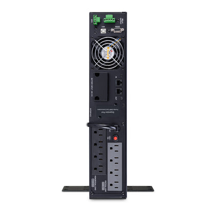 CyberPower OL1000RTXL2U 1000VA Online UPS (Rackmount (2U)) — Rear view