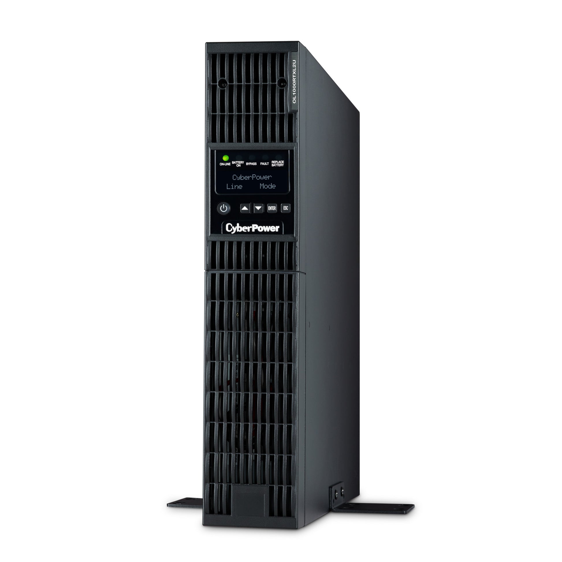 CyberPower OL1000RTXL2U 1000VA Online UPS (Rackmount (2U)) — Left angle