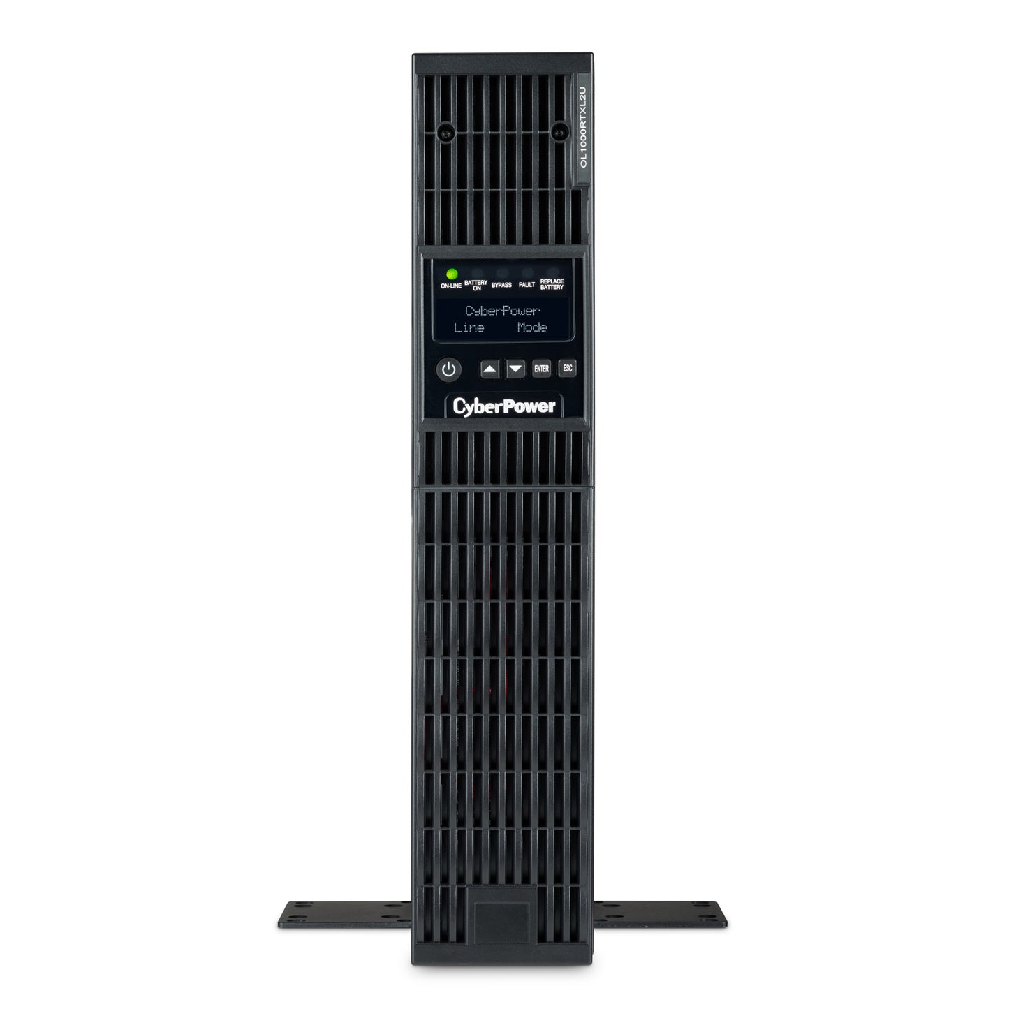 CyberPower OL1000RTXL2U 1000VA Online UPS (Rackmount (2U)) — Front view