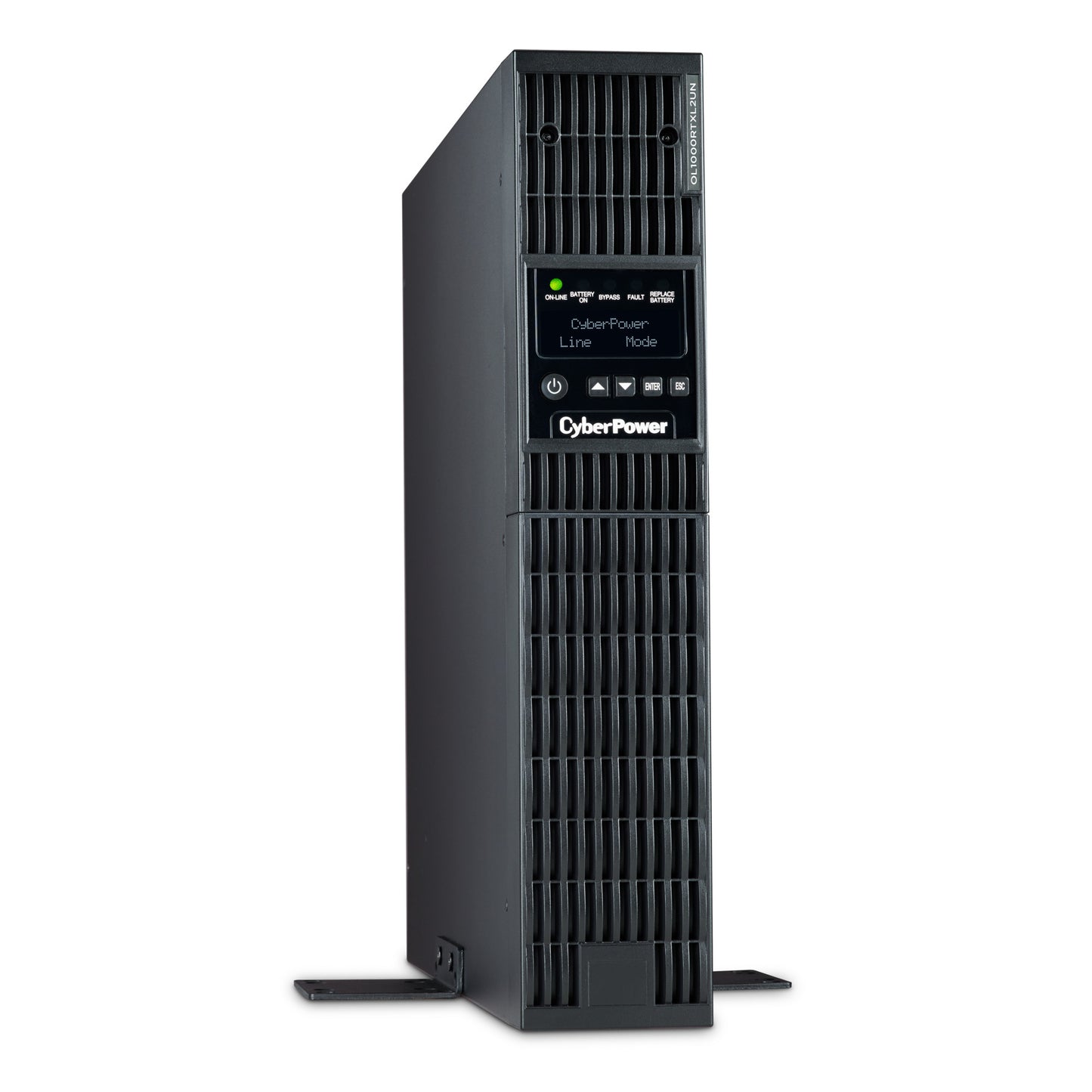 CyberPower OL1000RTXL2UN 1000VA / 900W Online UPS (Rackmount (2U)) — Right angle