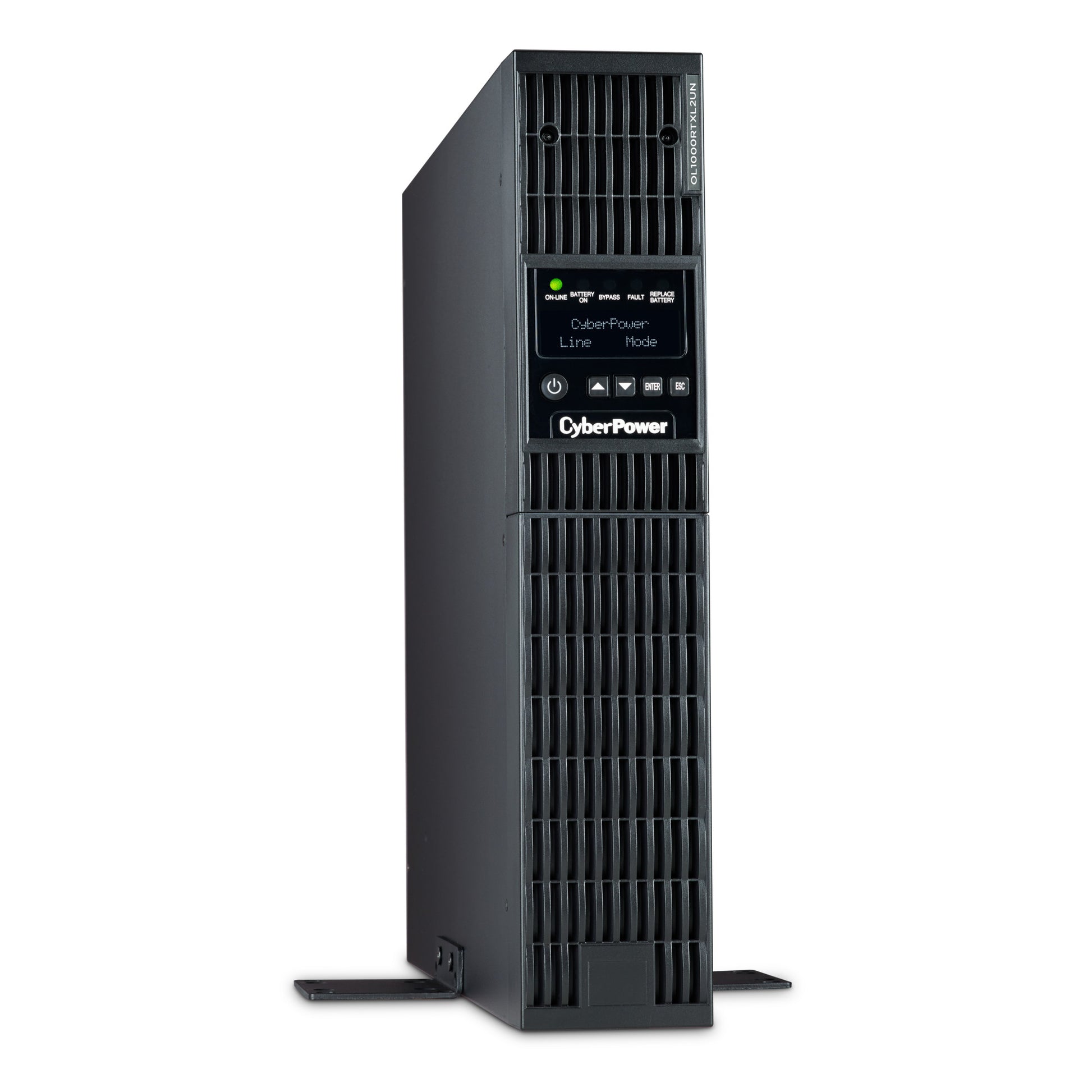 CyberPower OL1000RTXL2UN 1000VA / 900W Online UPS (Rackmount (2U)) — Right angle