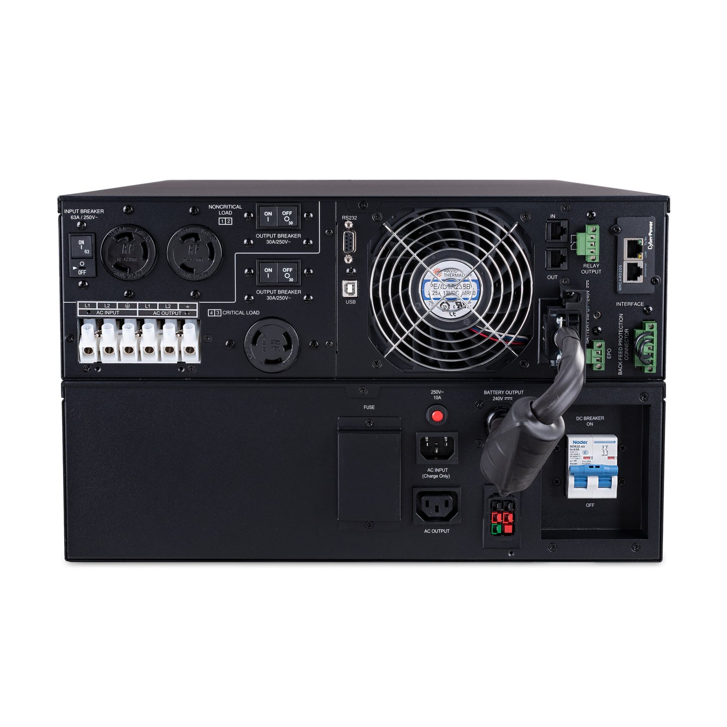 CyberPower OL10KRT 10000VA / 10000W Online UPS (Rackmount (6U)) — Feature detail