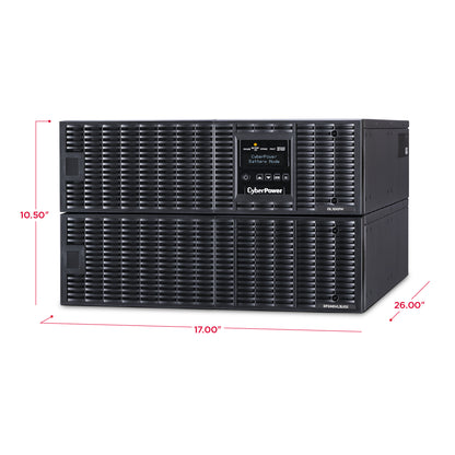 CyberPower OL10KRT 10000VA / 10000W Online UPS (Rackmount (6U)) — Right angle