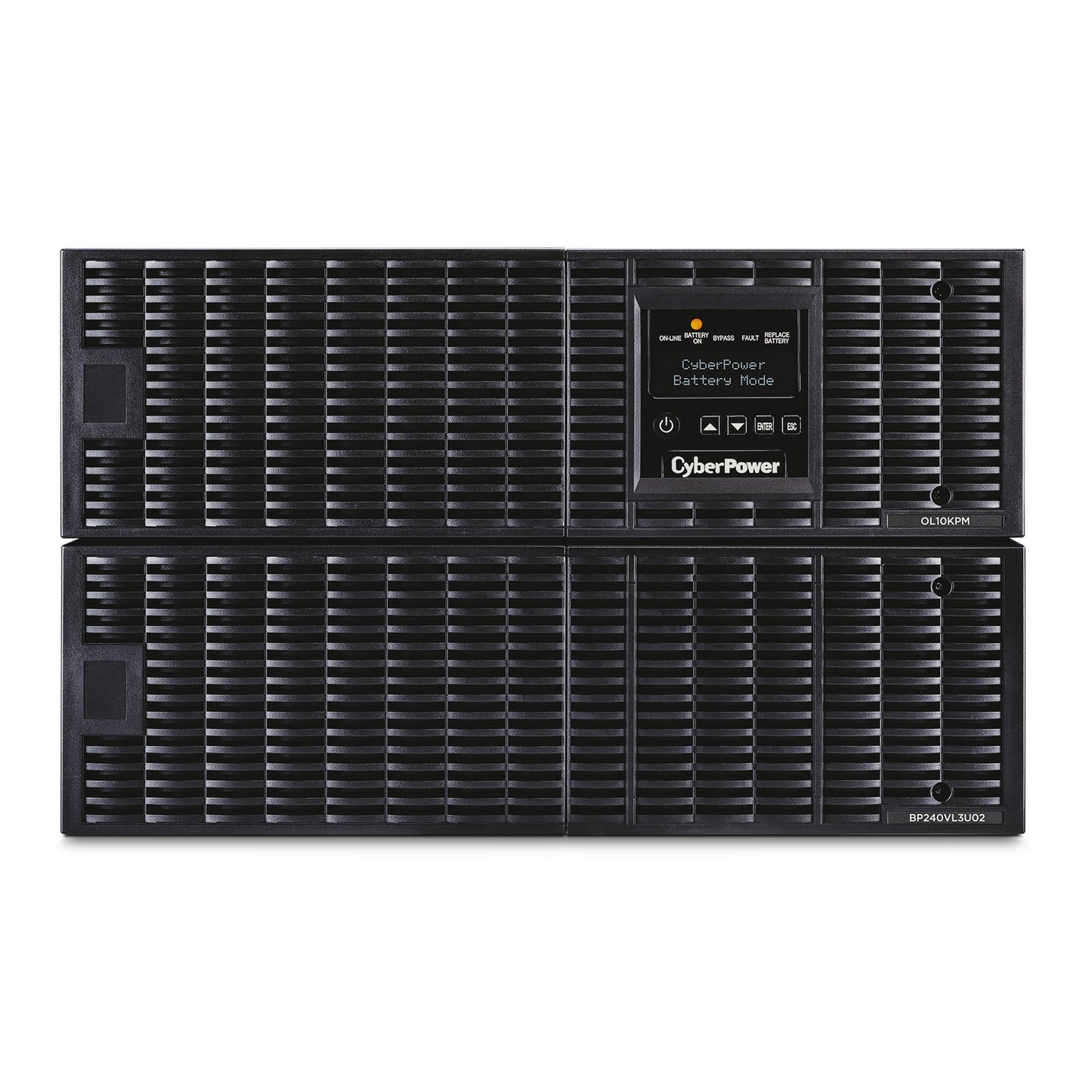 CyberPower OL10KRT 10000VA / 10000W Online UPS (Rackmount (6U)) — Rear view