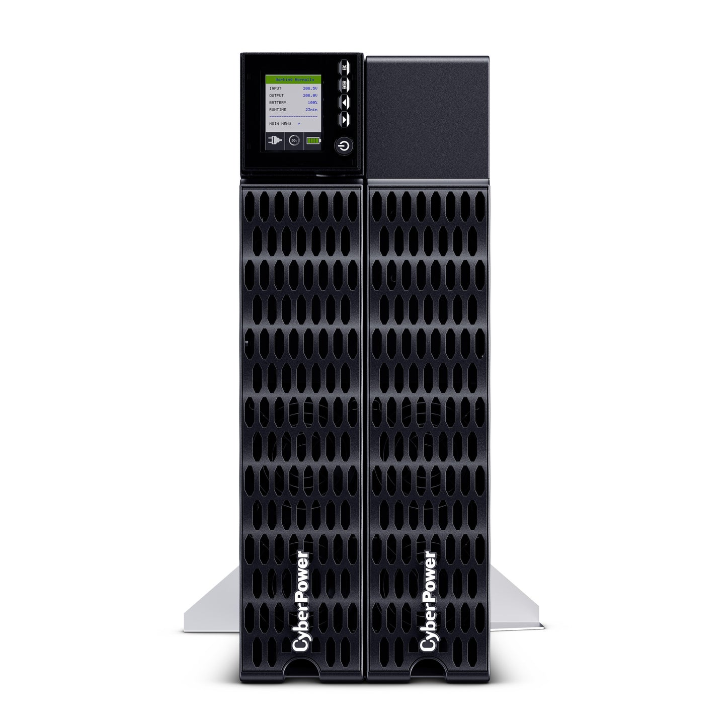 CyberPower OL10KRTHD 10000VA / 10000W Online UPS (Rackmount (4U)) — Front view
