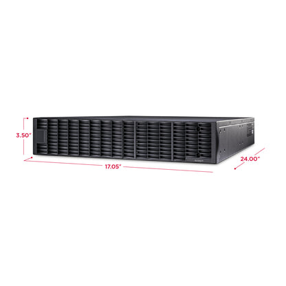 CyberPower OL10KSTF 10000VA / 10000W Online UPS (Rackmount (2U)) — Rear view