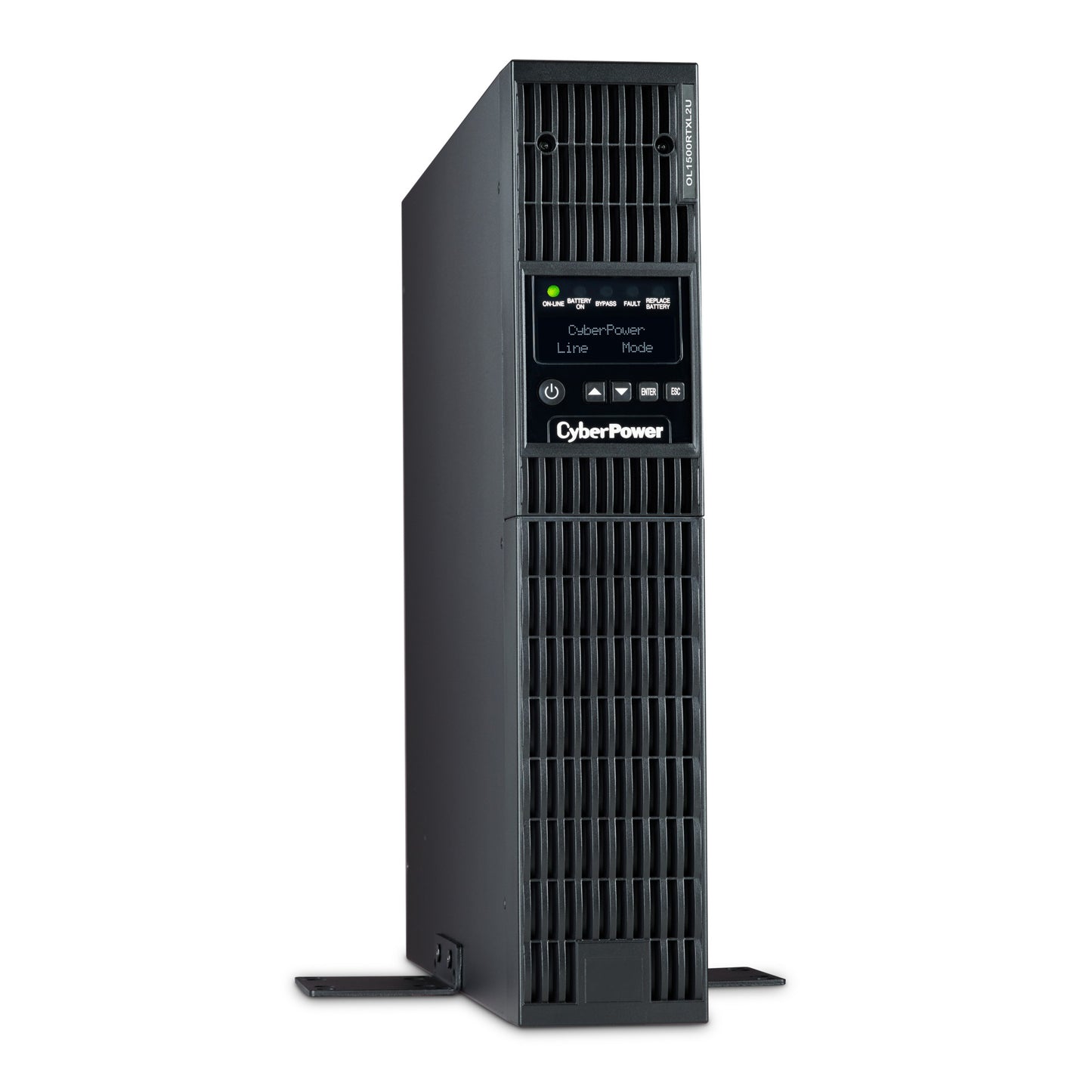 CyberPower OL1500RTXL2U 1500VA / 1350W Online UPS (Rackmount (2U)) — Right angle
