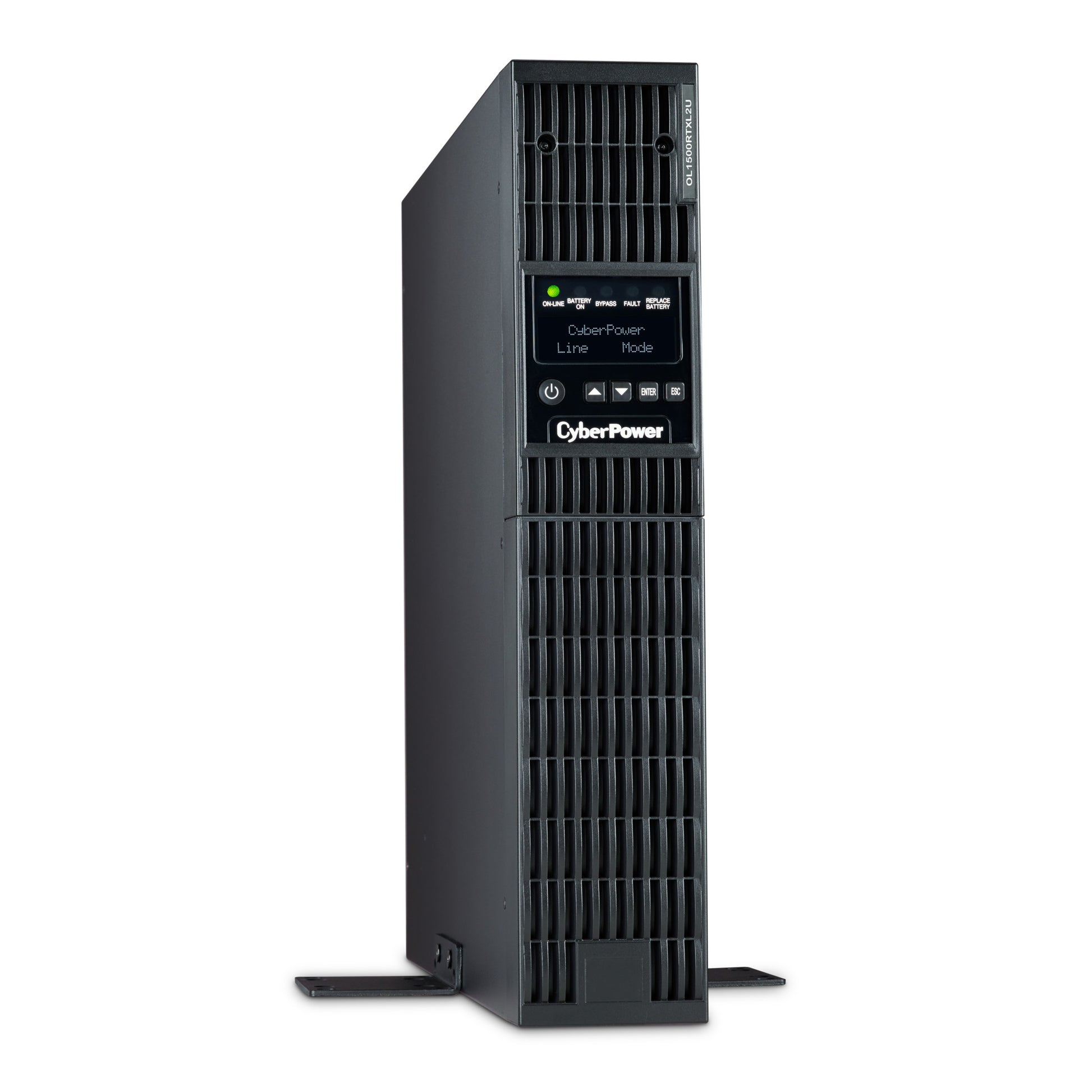 CyberPower OL1500RTXL2U 1500VA / 1350W Online UPS (Rackmount (2U)) — Right angle