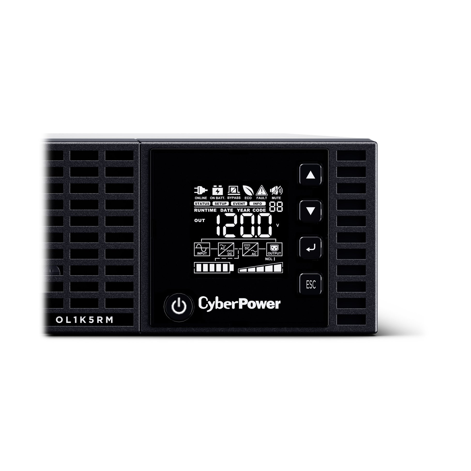 CyberPower OL1K5RM 1500VA / 1200W Online UPS (Rackmount) — Feature detail