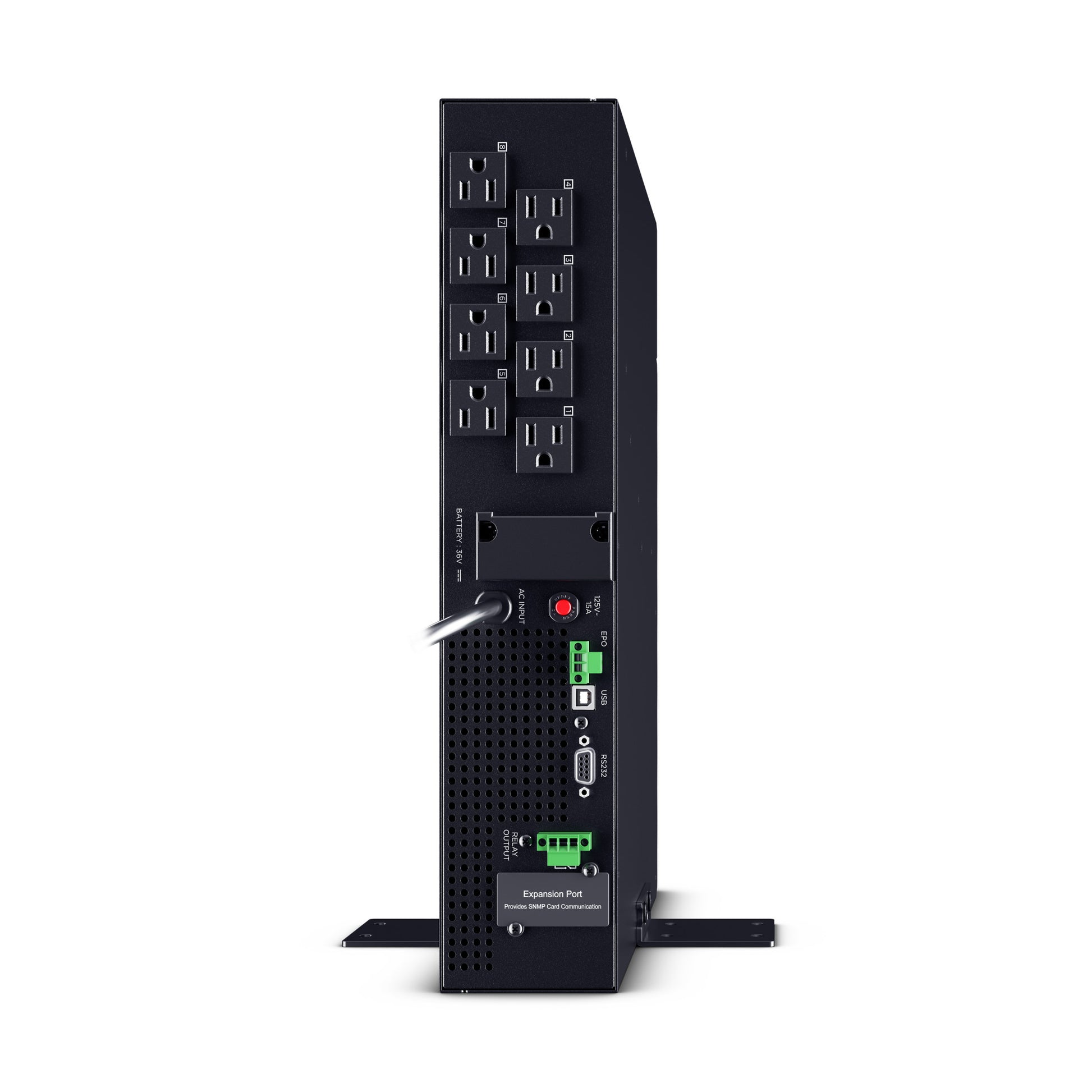 CyberPower OL1K5RTHD 1500VA Online UPS (Rackmount (2U)) — In use