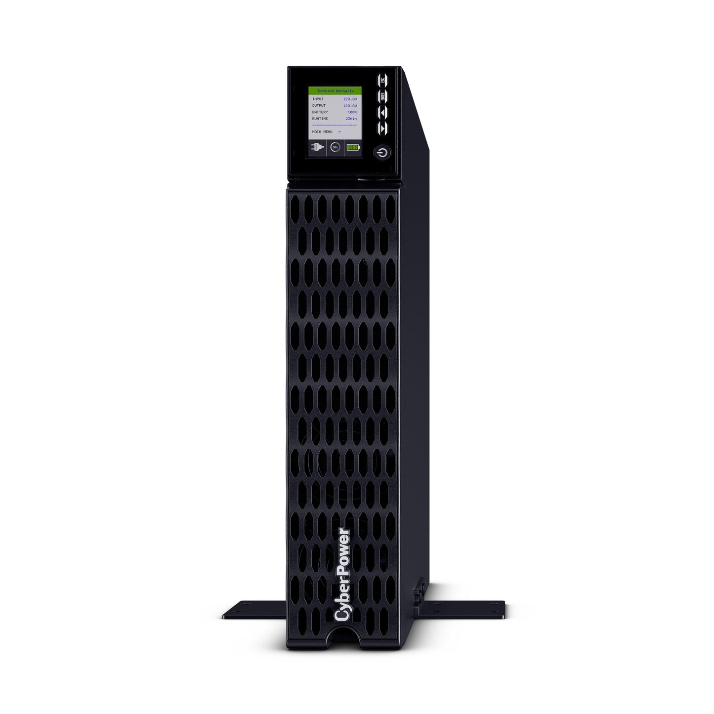 CyberPower OL1K5RTHD 1500VA Online UPS (Rackmount (2U)) — Left angle