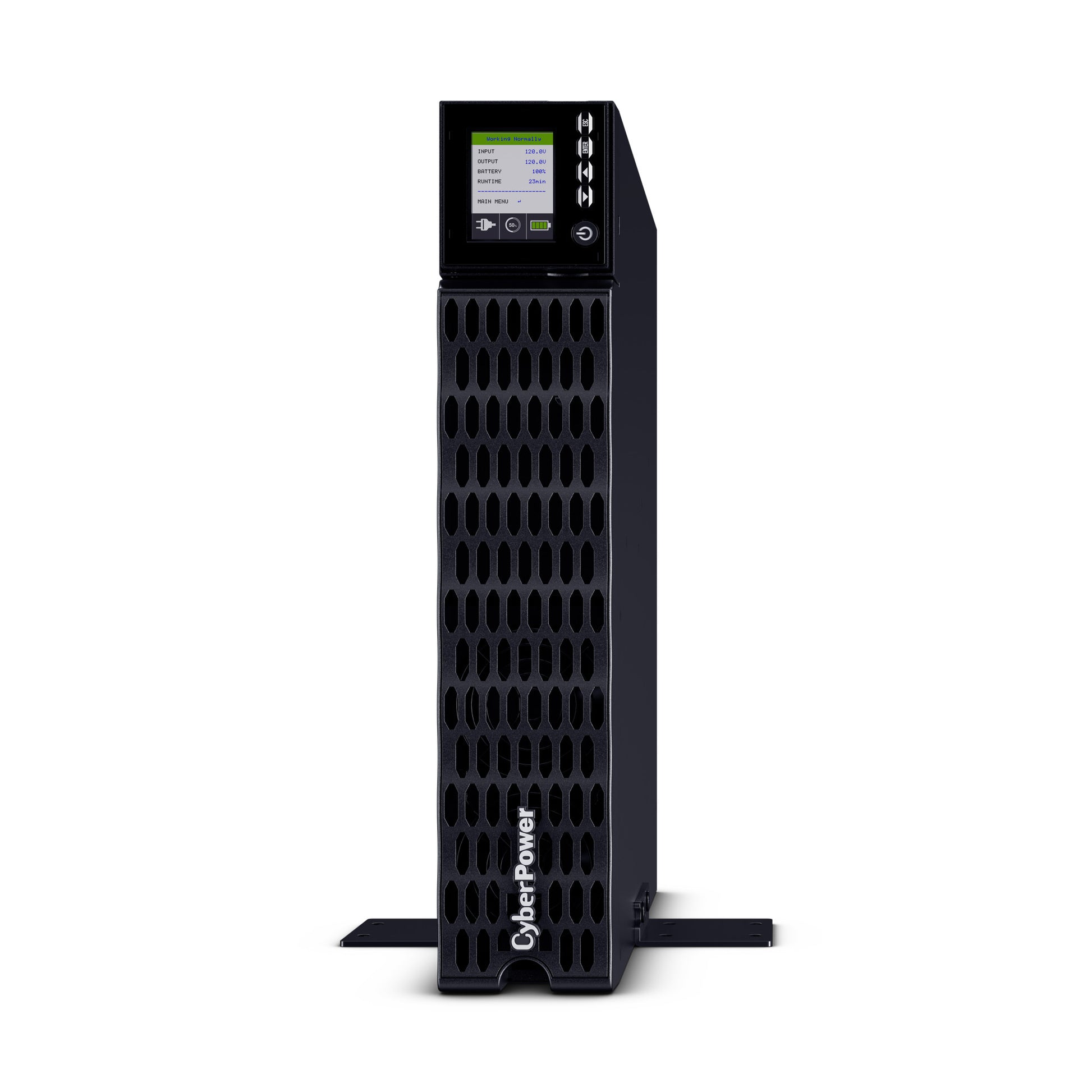 CyberPower OL1K5RTHD 1500VA Online UPS (Rackmount (2U)) — Left angle