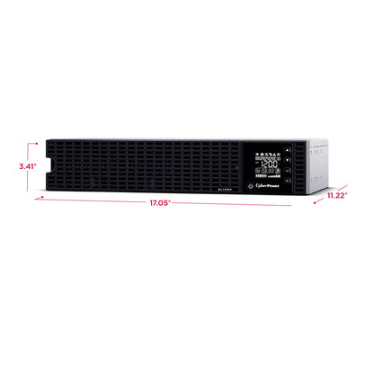 CyberPower OL1KRM 1000VA / 800W Online UPS (Rackmount) — Rear view