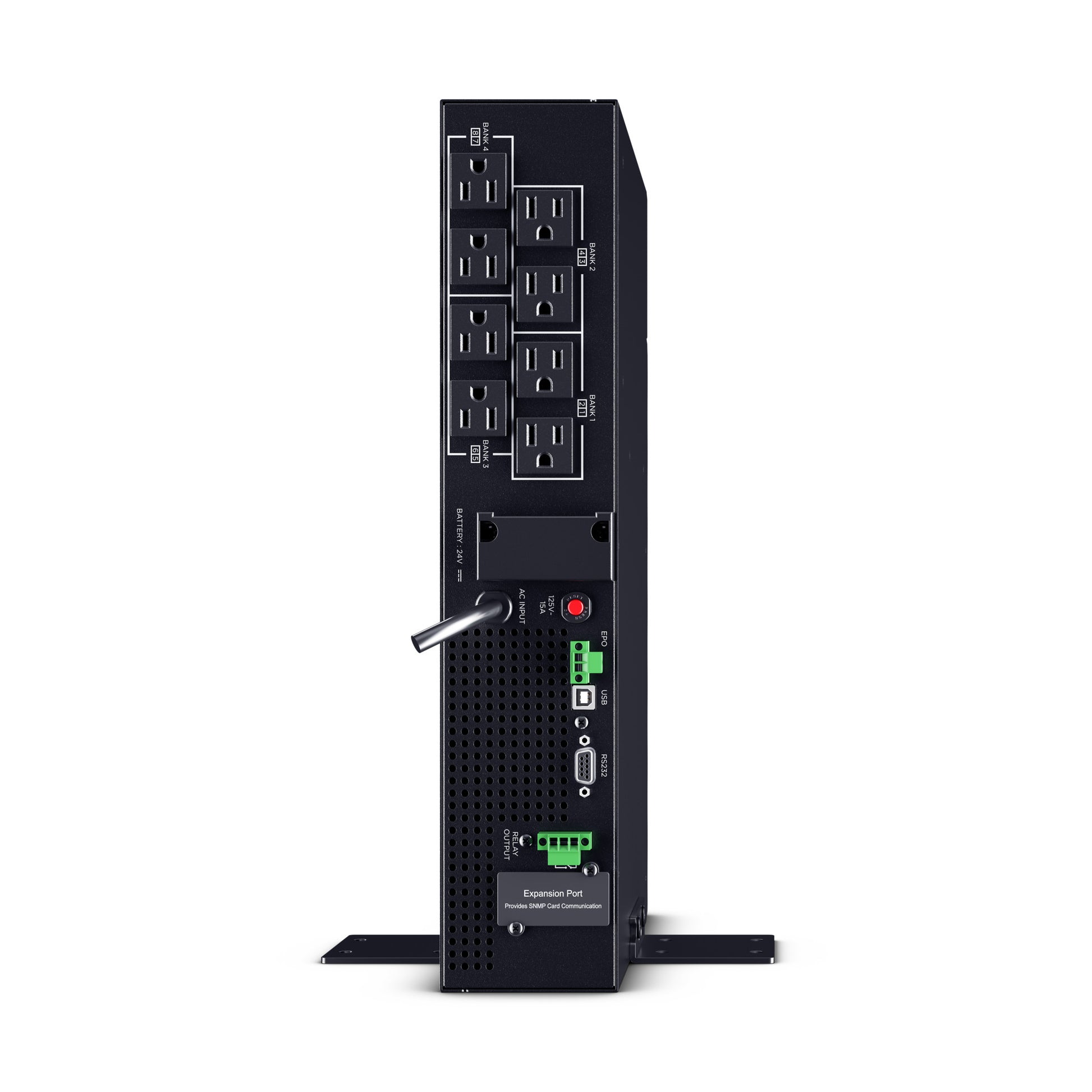 CyberPower OL1KRTHD 1000VA / 1000W Online UPS (Rack/Tower) — In use