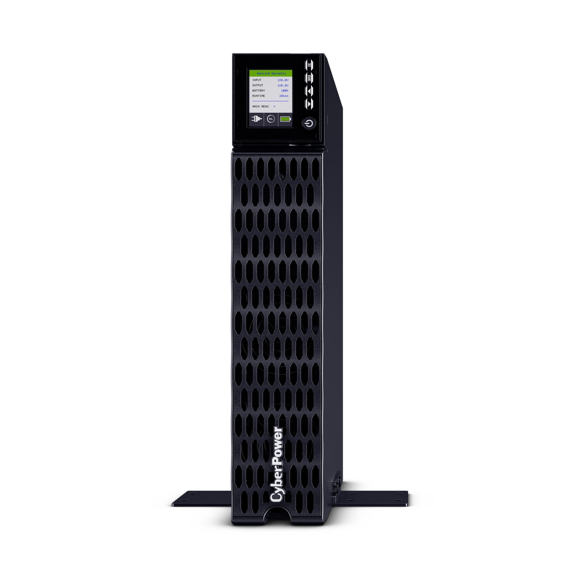 CyberPower OL1KRTHD 1000VA / 1000W Online UPS (Rack/Tower) — Left angle
