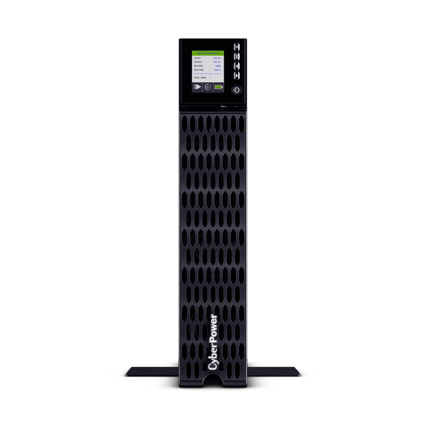 CyberPower OL1KRTHD 1000VA / 1000W Online UPS (Rack/Tower) — Front view