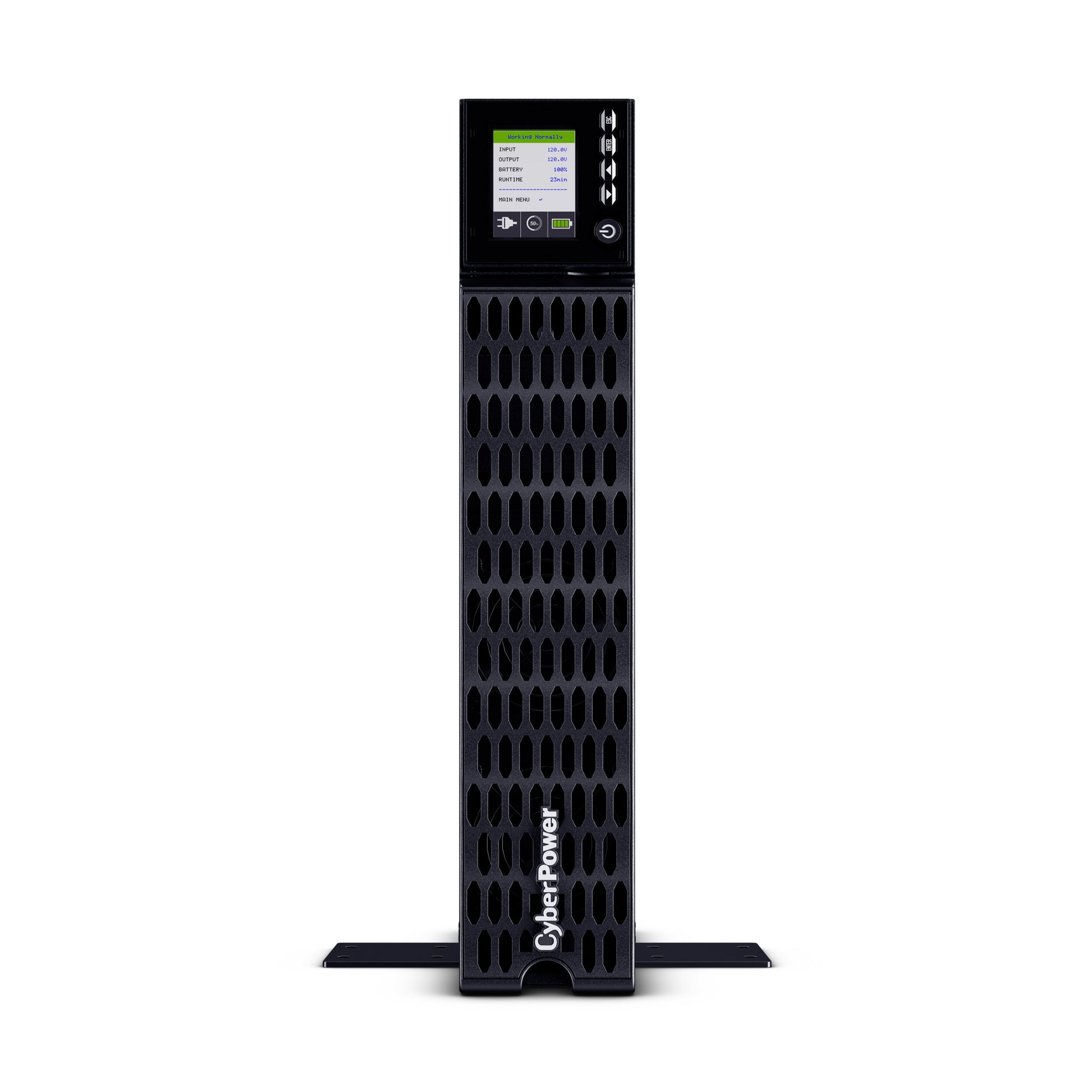 CyberPower OL1KRTHD 1000VA / 1000W Online UPS (Rack/Tower) — Front view