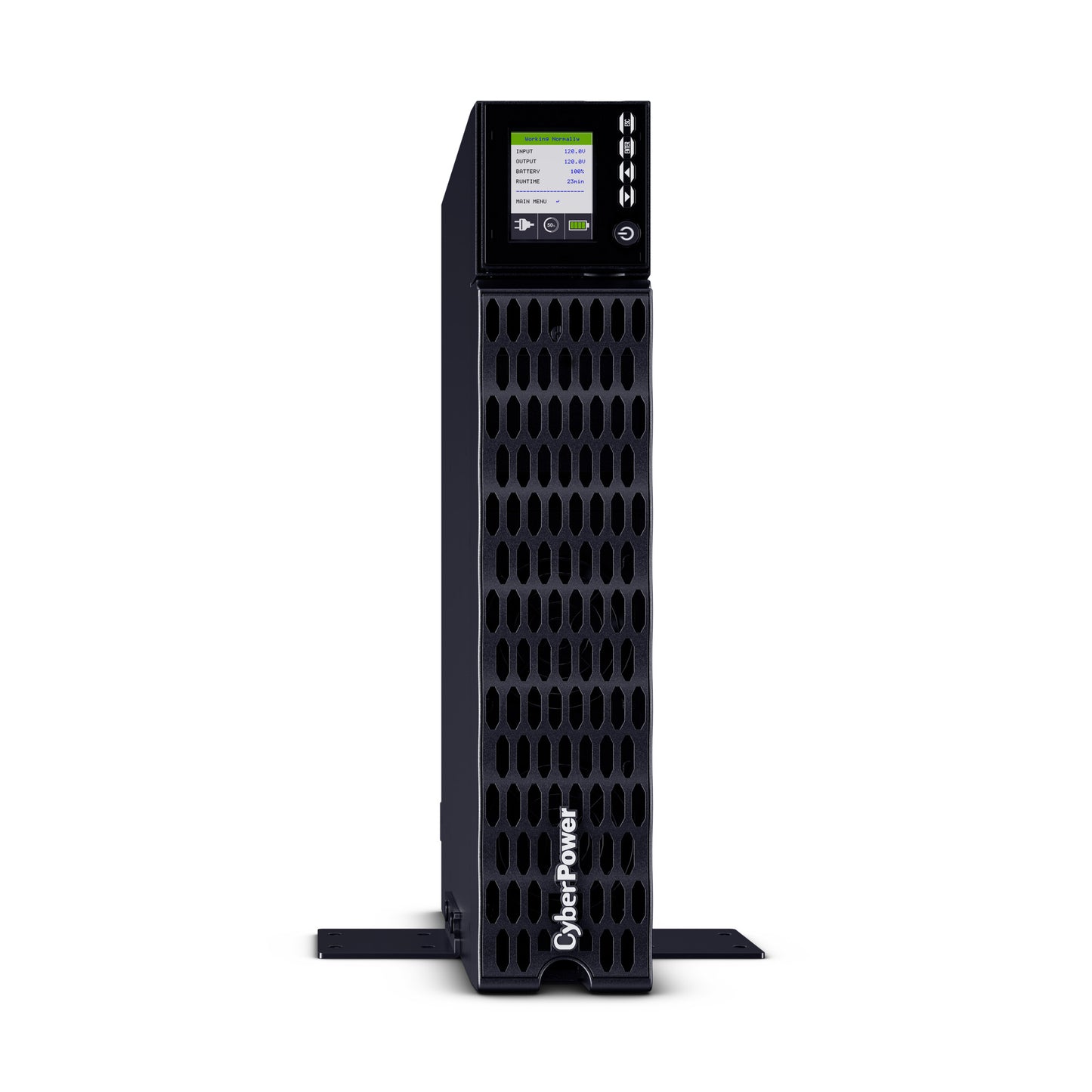 CyberPower OL1KRTHD 1000VA / 1000W Online UPS (Rack/Tower) — Right angle