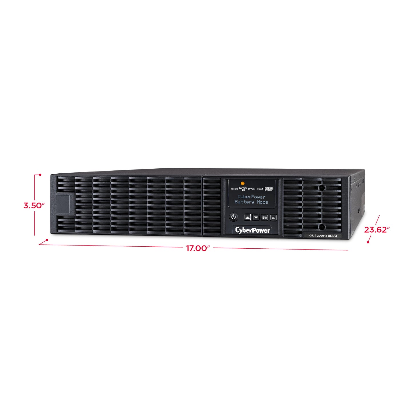 CyberPower OL2200RTXL2U 2200VA / 1800W Online UPS (Rackmount (2U)) — Feature detail
