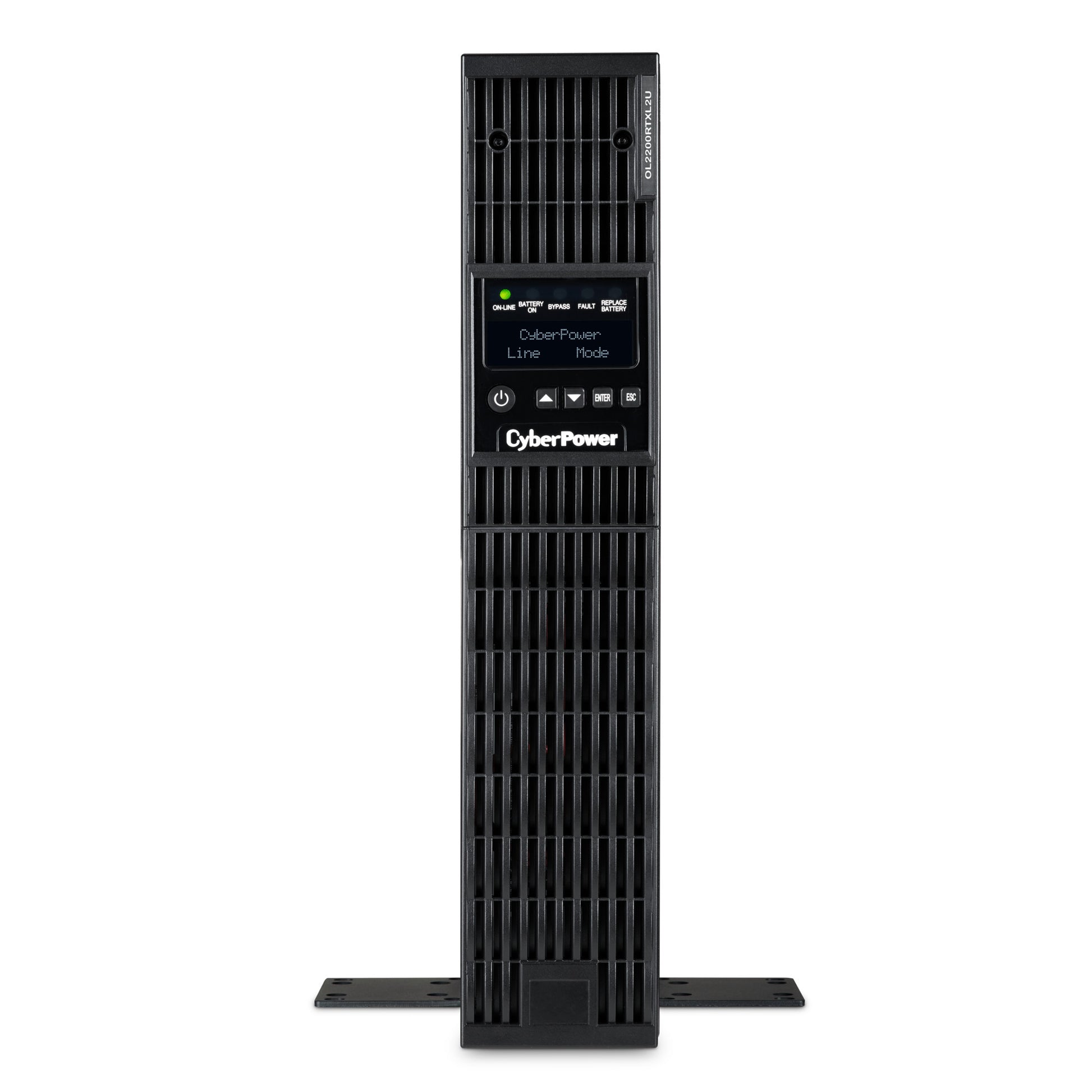CyberPower OL2200RTXL2U 2200VA / 1800W Online UPS (Rackmount (2U)) — Front view