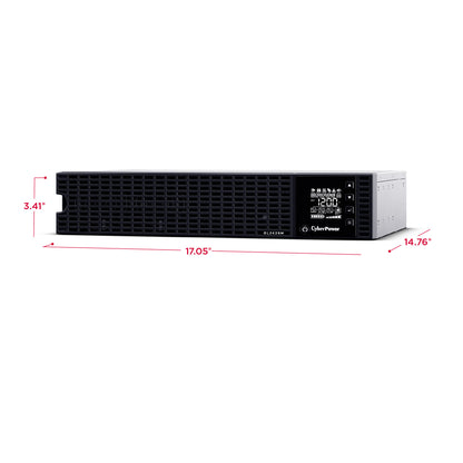 CyberPower OL2K2RM 2200VA / 1600W Online UPS (Rackmount) — Rear view
