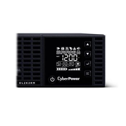 CyberPower OL2K2RM 2200VA / 1600W Online UPS (Rackmount) — In use