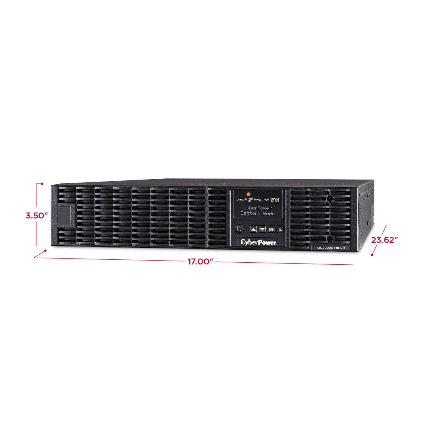 CyberPower OL3000RTXL2U 3000VA / 2700W Online UPS (Rackmount (2U)) — Feature detail