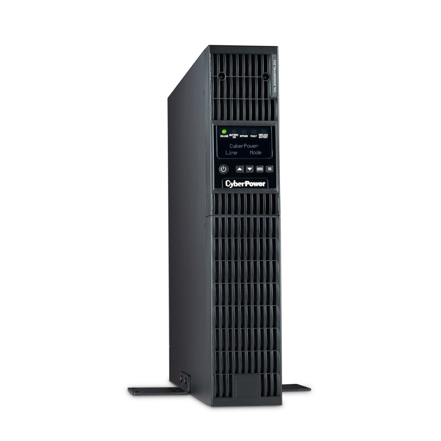 CyberPower OL3000RTXL2U 3000VA / 2700W Online UPS (Rackmount (2U)) — Right angle