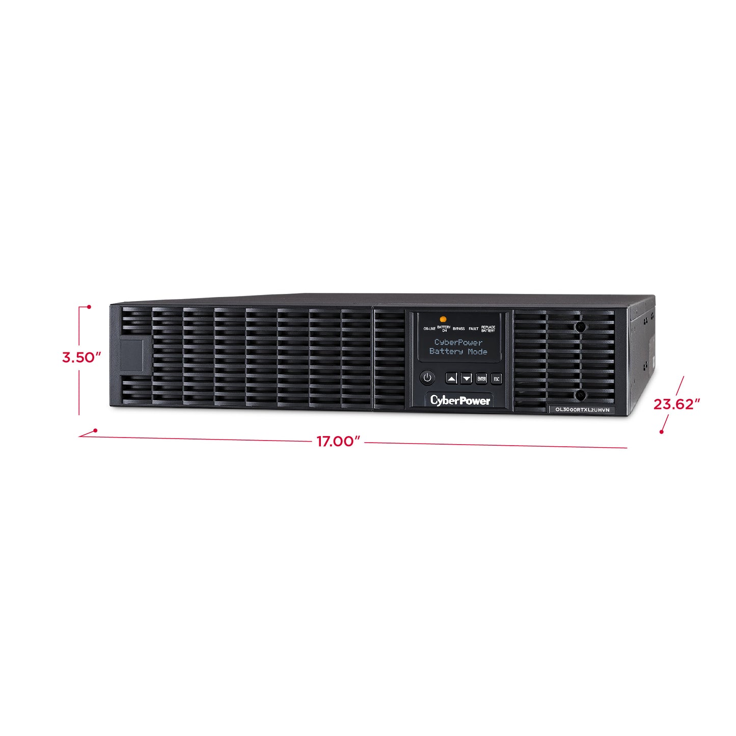 CyberPower OL3000RTXL2UHVN 3000VA / 2700W Online UPS (Rackmount (2U)) — Feature detail