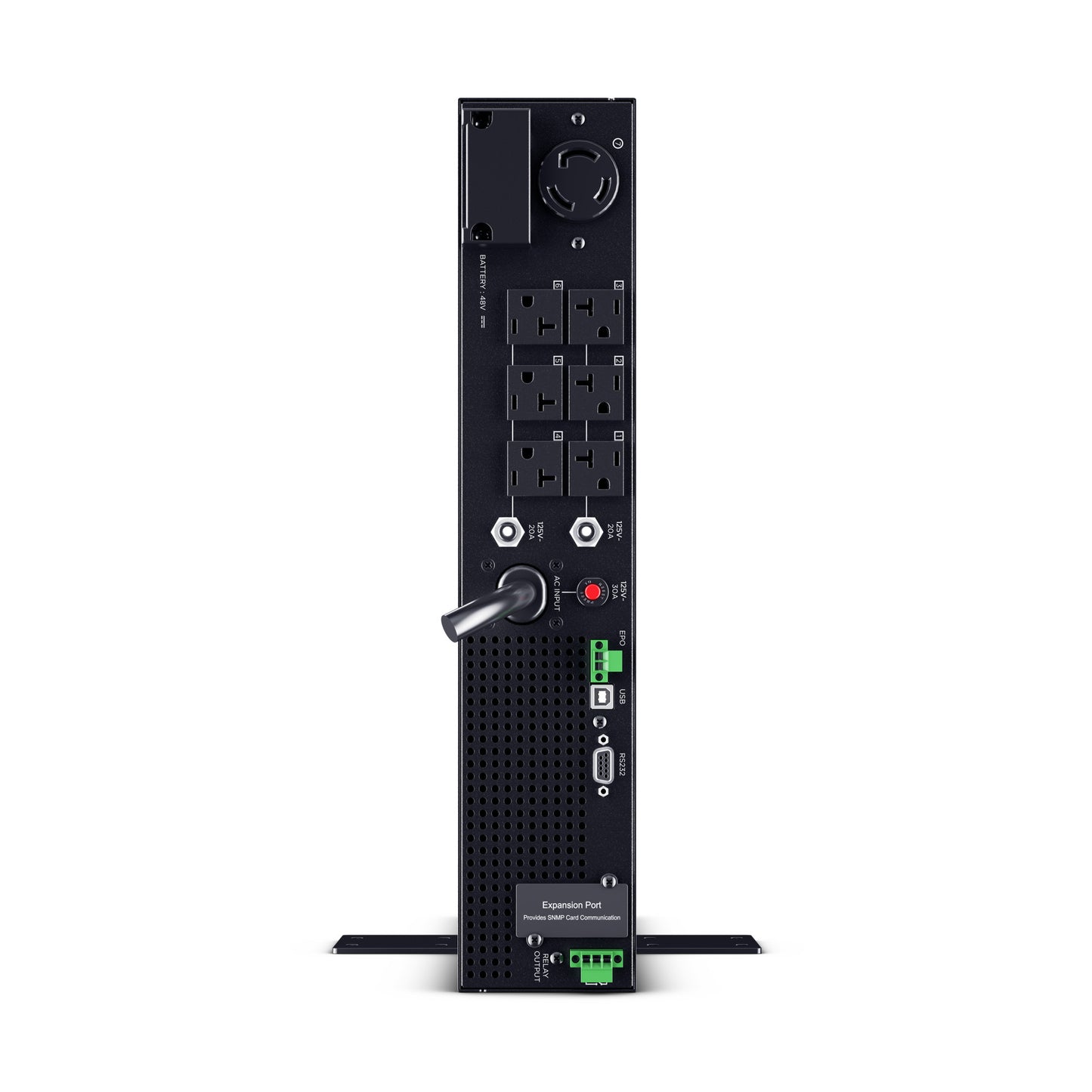 CyberPower OL3KRTHD 3000VA / 2700W Online UPS (Rack/Tower) — Rear view