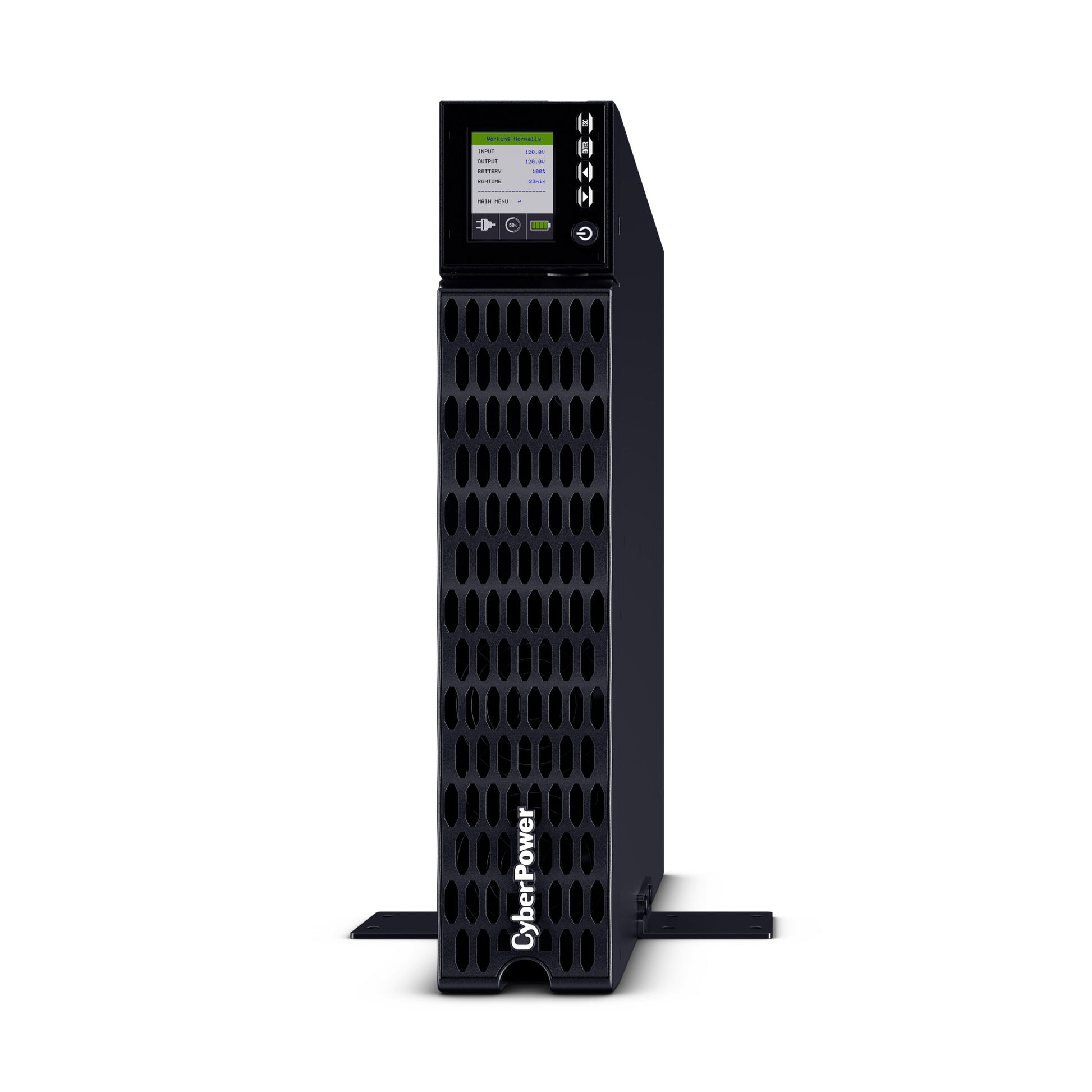 CyberPower OL3KRTHD 3000VA / 2700W Online UPS (Rack/Tower) — Left angle