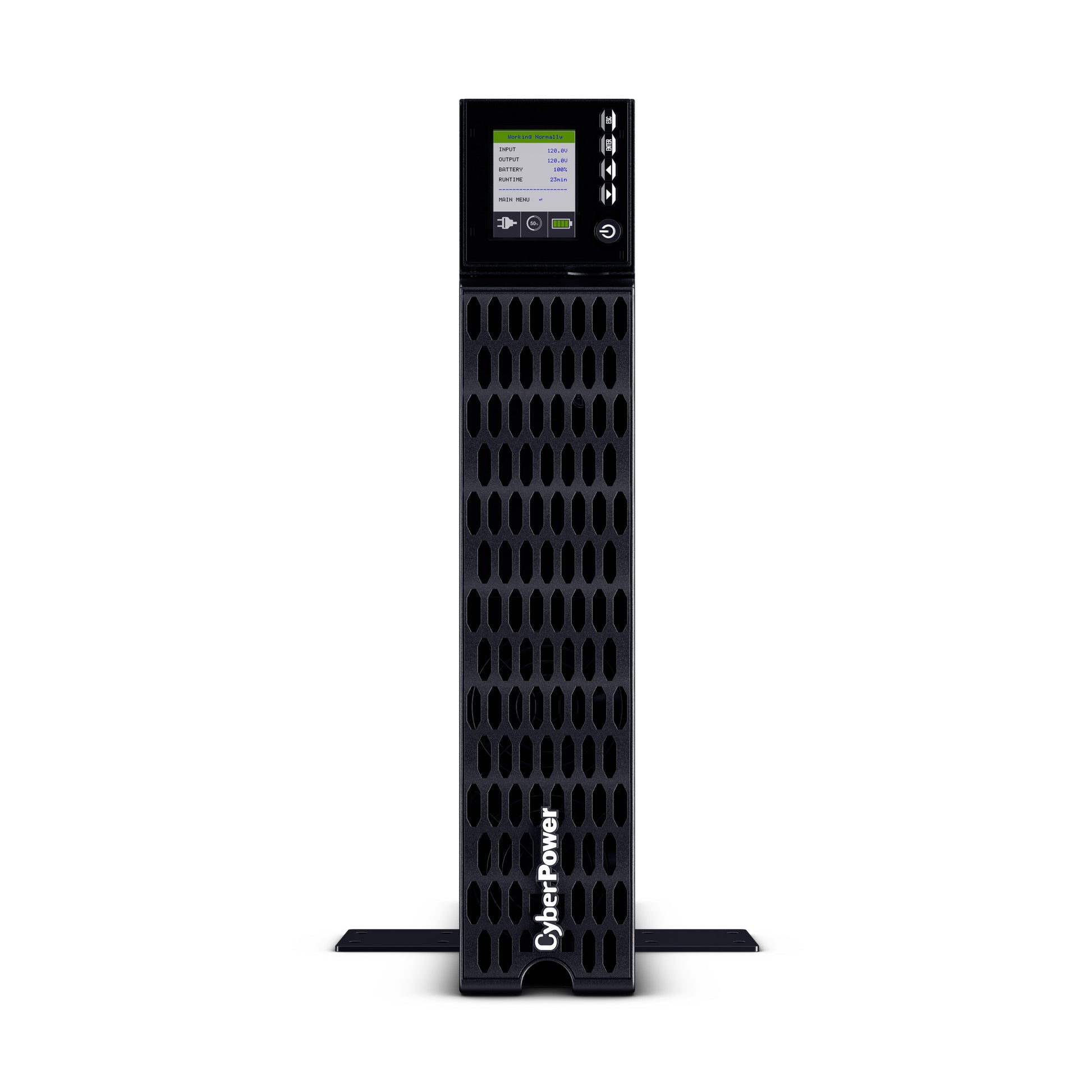 CyberPower OL3KRTHD 3000VA / 2700W Online UPS (Rack/Tower) — Front view