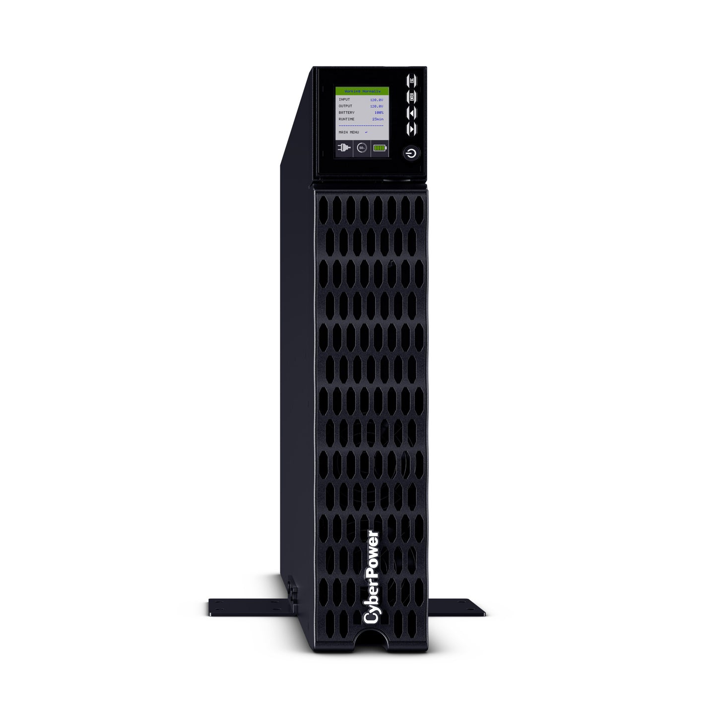 CyberPower OL3KRTHD 3000VA / 2700W Online UPS (Rack/Tower) — Right angle