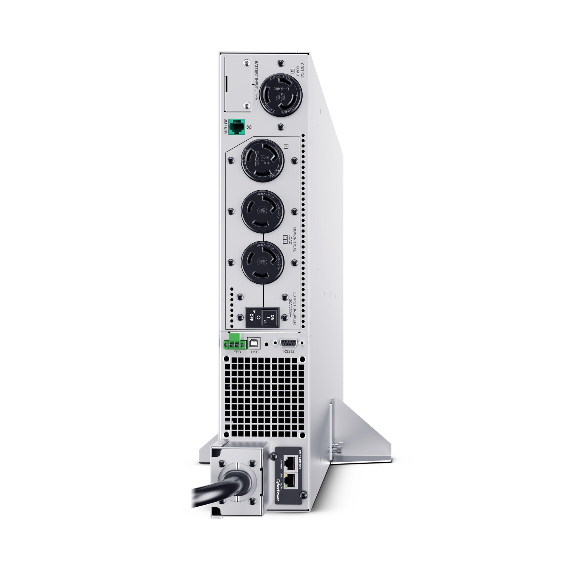 CyberPower OL5KRTHD 5000VA / 5000W Online UPS (Rackmount (2U)) — In use