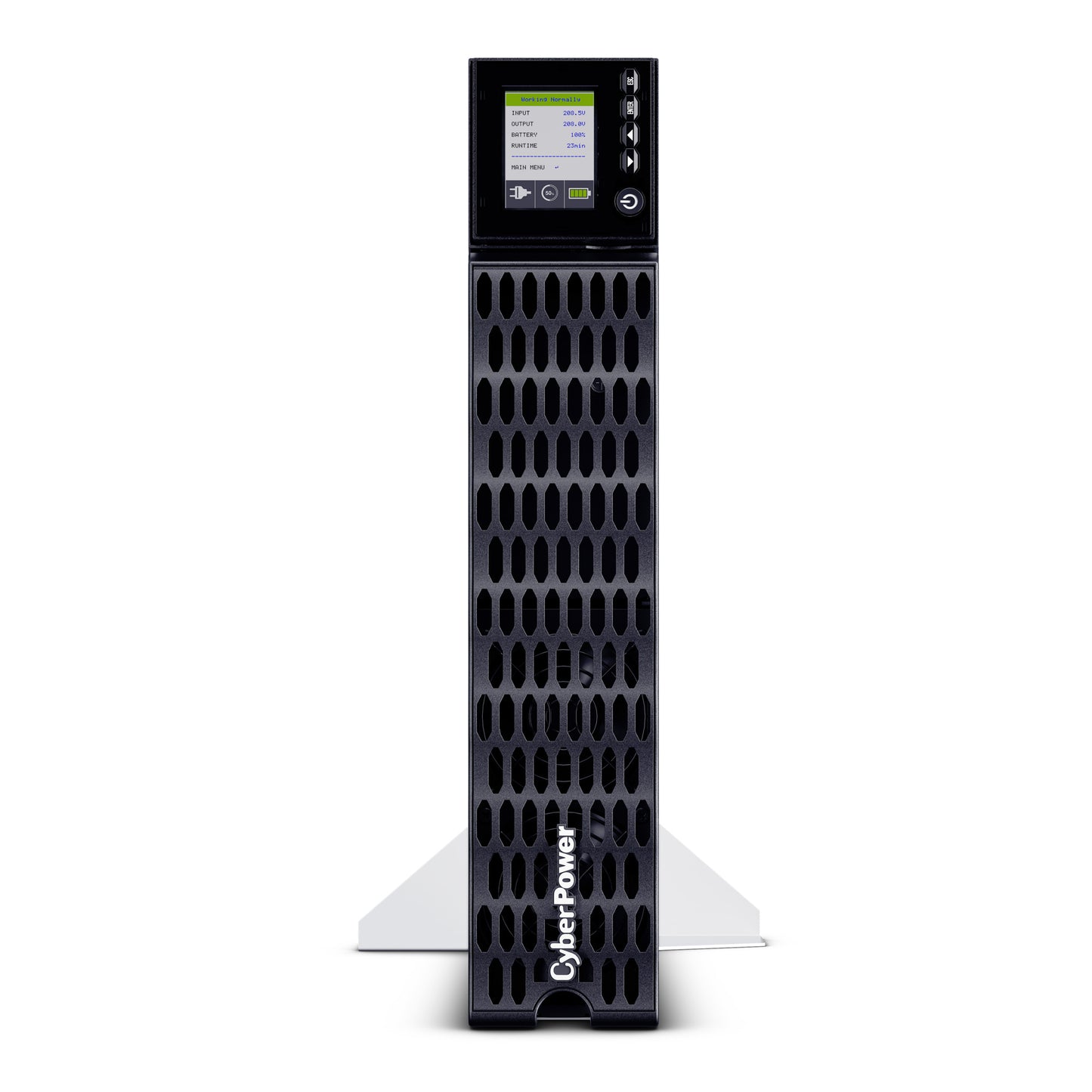 CyberPower OL5KRTHD 5000VA / 5000W Online UPS (Rackmount (2U)) — Front view