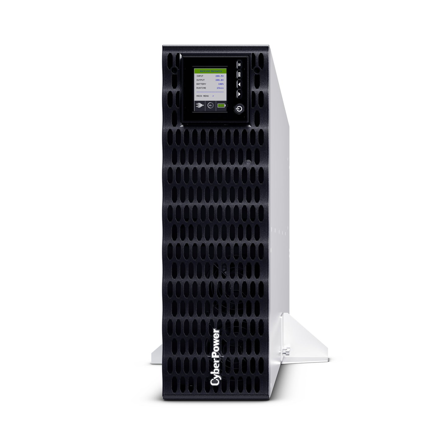 CyberPower OL5KRTHDL 5000VA / 5000W Online UPS (Rackmount (3U)) — Left angle