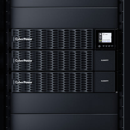 CyberPower OL5KSTF 5000VA / 5000W Online UPS (Rackmount (2U)) — In use